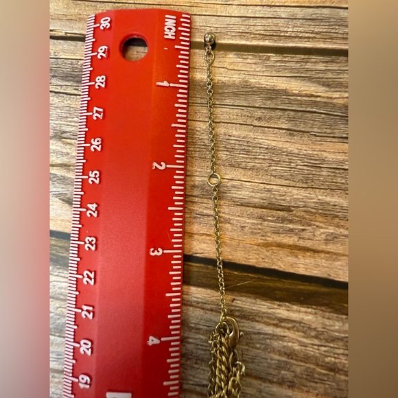 Gold Multi-Layer Necklace - Picture 6 of 6